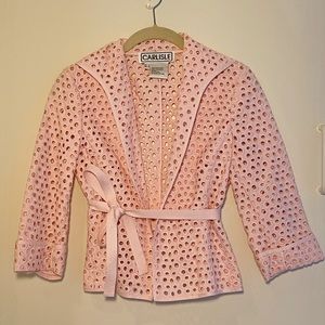 Cute pink cotton jacket by Carlisle